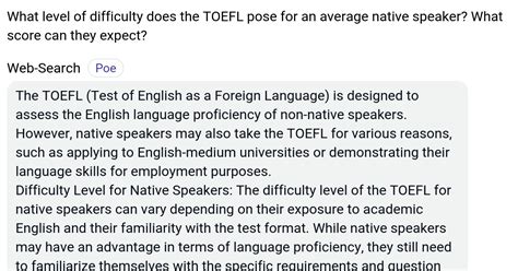 is the toefl test hard for native speakers|native speaker toefl.